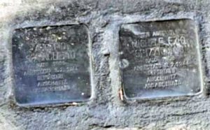 Roma - Pietre d'inciampo danneggiate