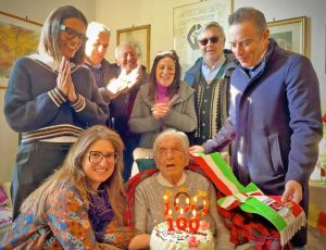 Capranica - La centenaria Franca Torri