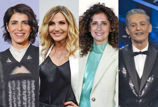 Giorgia, Cuccarini, Mannino e Fiorello