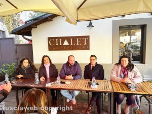Antonella Sberna, Laura Allegrini, Matteo Achilli, Andrea Micci e Luisa Ciambella