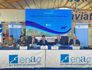 Viterbo - La presentazione dell’investimento Enac per l'aeroporto