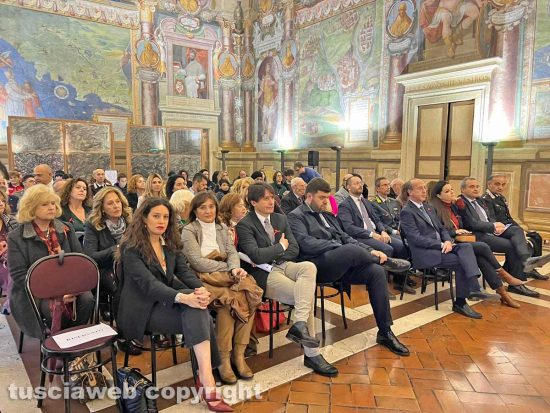 Viterbo - Il convegno sulla violenza delle donne a palazzo Priori