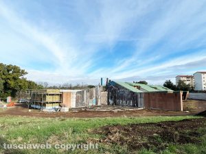 Viterbo - L'inizio lavori alla scuola dell’infanzia di Santa Barbara