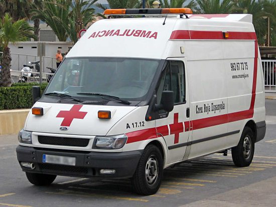 Ambulanza spagnola