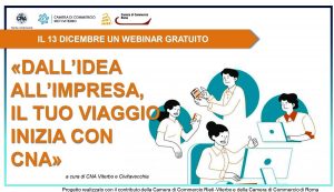Webinar “Dall'idea all'impresa: il tuo viaggio inizia con CNA”