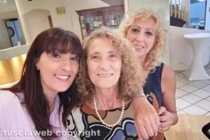 Viterbo - Nicoletta Di Domenico e le sue figlie