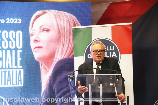 Viterbo - Congresso provinciale di Fratelli d'Italia - Massimo Giampieri