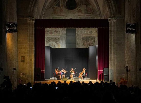 Un momento del festival BolsenArte Winter