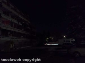 Viterbo - Quartiere Carmine al buio