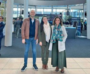 Rimini - La sindaca Chiara Frontini alla fiera Ecomondo