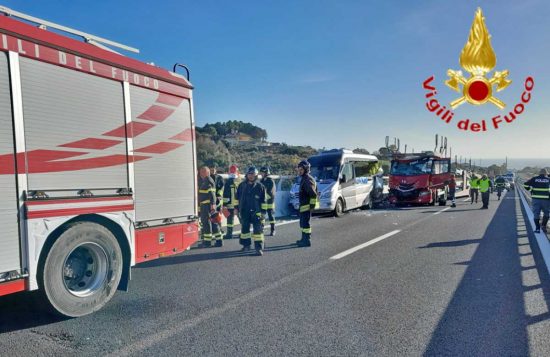 Civitavecchia - L'incidente mortale sull'A12