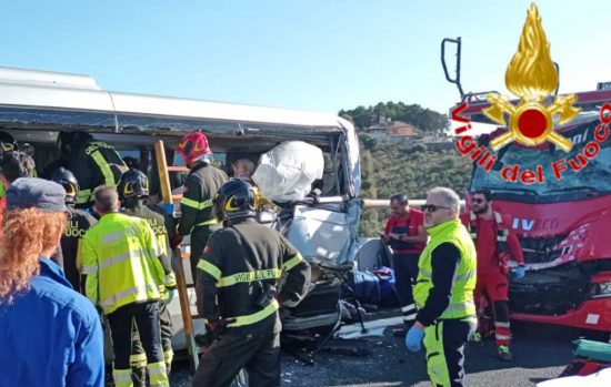 Civitavecchia - L'incidente mortale sull'A12