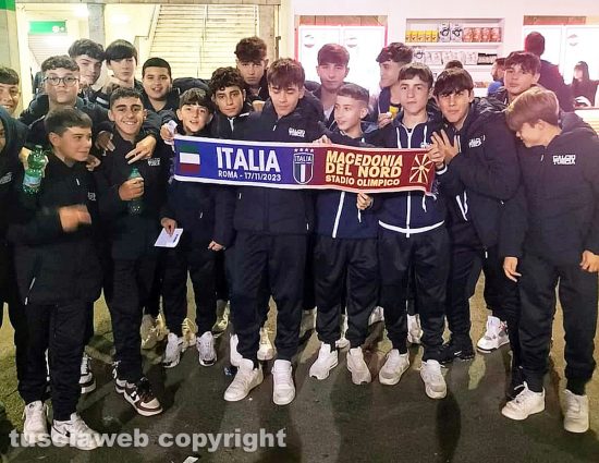 Roma - Ssd calcio Tuscia, l’under 14 aRoma - Ssd calcio Tuscia, l’under 14 allo stadio Olimpicolo stadio Olimpico