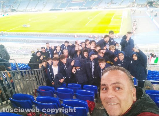 Roma - Ssd calcio Tuscia, l’under 14 allo stadio Olimpico