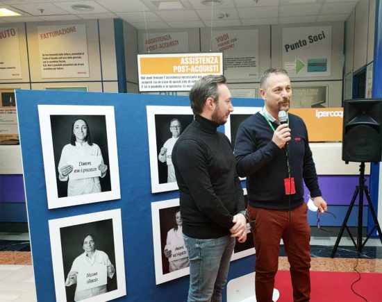 Viterbo - Mostra Libertà di essere all'Ipercoop