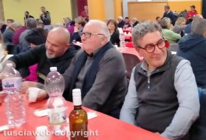 Viterbo - Cena di gemellaggio tra le associazioni "Ex Facchini di Santa Rosa" e "La Rosa"