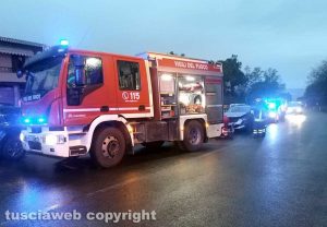 Montefiascone - Incidente sulla Cassia