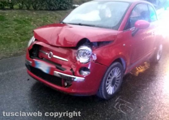 Montefiascone - Incidente sulla Cassia