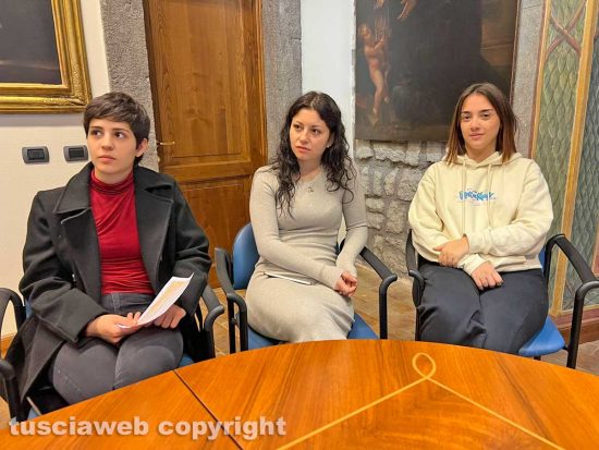 Da sinistra: Veronica Faccio, Angela Letizia Coconi e Giovanna Rizzuti