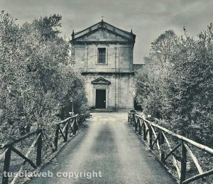 Soriano al Cimino - La chiesa della Madonna del Poggio