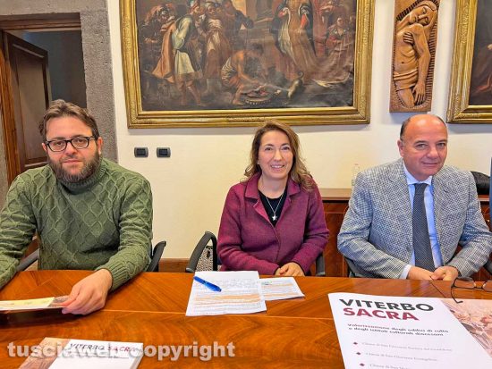 Da sinistra: Gianpaolo Serone, Sabrina Casini e Santino Tosini