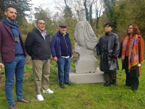Vitorchiano - Inaugurate le opere del simposio internazionale di scultura su peperino