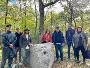 Vitorchiano - Inaugurate le opere del simposio internazionale di scultura su peperino