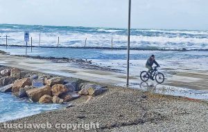 Nuova mareggiata a Civitavecchia
