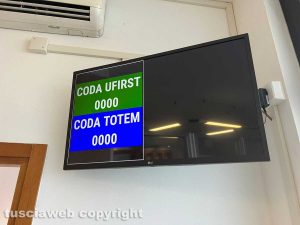 Viterbo - L'ufficio anagrafe in via Garbini