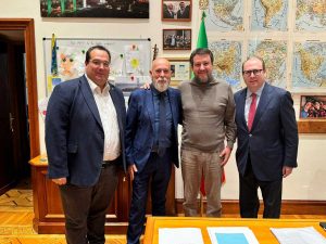 Roma - Il sindaco Tedesco dal Ministro Salvini