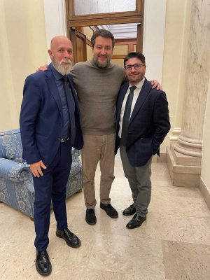 Roma - Il sindaco Tedesco dal Ministro Salvini