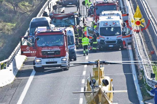 Civitavecchia - Incidente mortale sull'A12