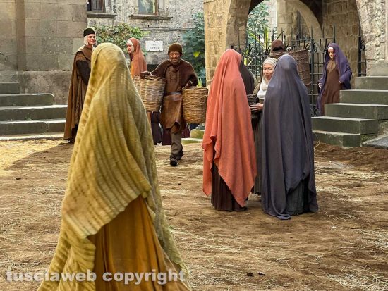 Viterbo - Le riprese di "In the Hand of Dante"