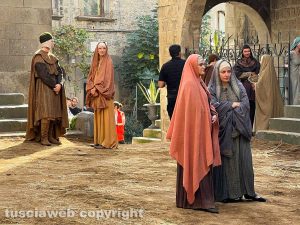 Viterbo - Le riprese di "In the Hand of Dante"
