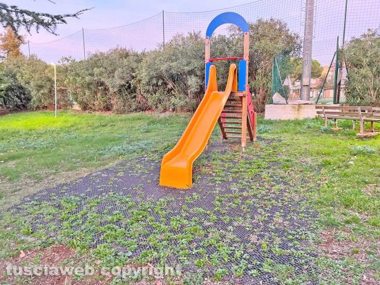 Viterbo - Pilastro - Il parco della pista ciclabile