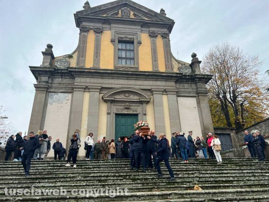 Viterbo - I funerali di Daniela Chiodo
