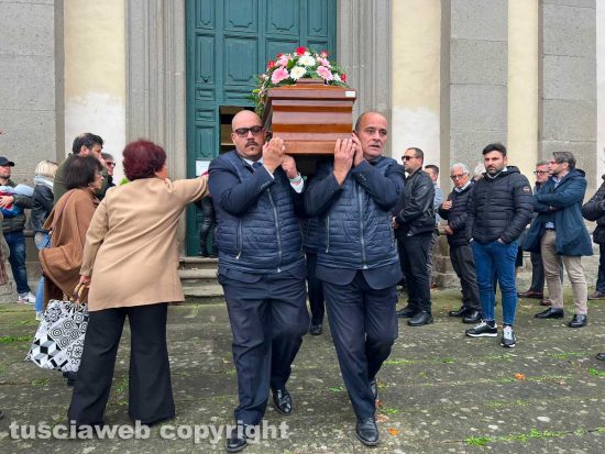 Viterbo - I funerali di Daniela Chiodo