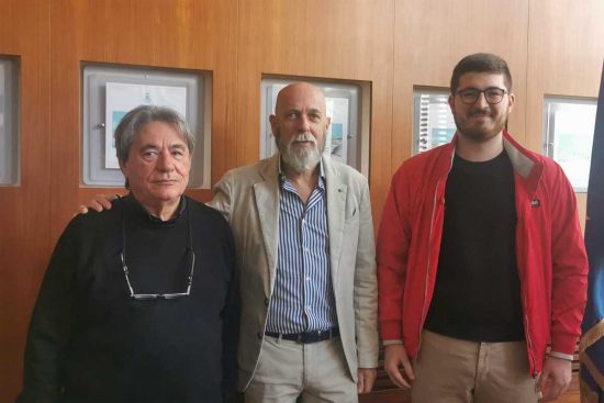 Civitavecchia - Alessio D'Oriano ricevuto in comune