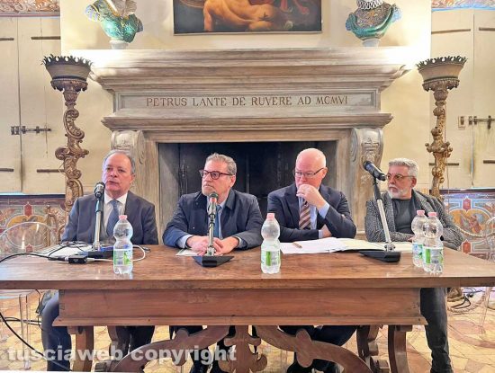 Stefano Petrocchi, Massimo Osanna, Angelo Antonio Orlando e Alfonso Antoniozzi