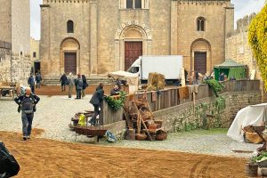 Tarquinia - Il set cinematografico a Santa Maria in Castello