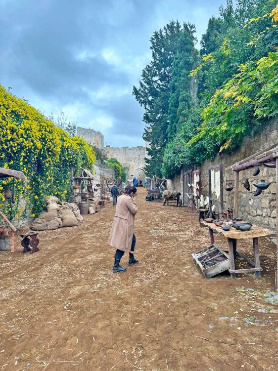 Tarquinia - Il set cinematografico a Santa Maria in Castello