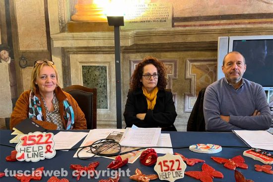 Viterbo - Silvio Franco, Chiara Frontini e Patrizia Notaristefano