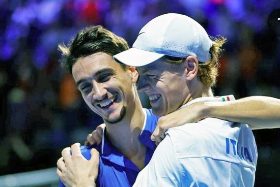 Lorenzo Sonego e Jannik Sinner