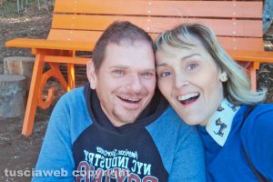 Alessandro Borghesi e Sara Luzzetti