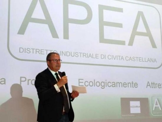 Il presidente dell'Apea Antonio Sini