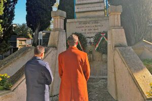 Sutri - La cerimonia in memoria dei 17 avieri sardi