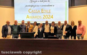 Viterbo - Cassa Edile Award 2023 - La premiazione delle eccellenze della Tuscia