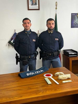 Tarquinia - Polizia - I reperti recuperati