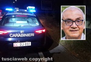 Carabinieri - Nel riquadro: Amedeo Orsolini