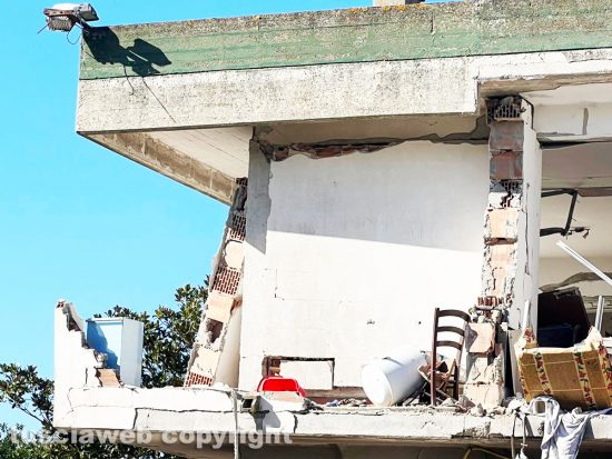 Esplosione a San Lorenzo Nuovo in una struttura per migranti